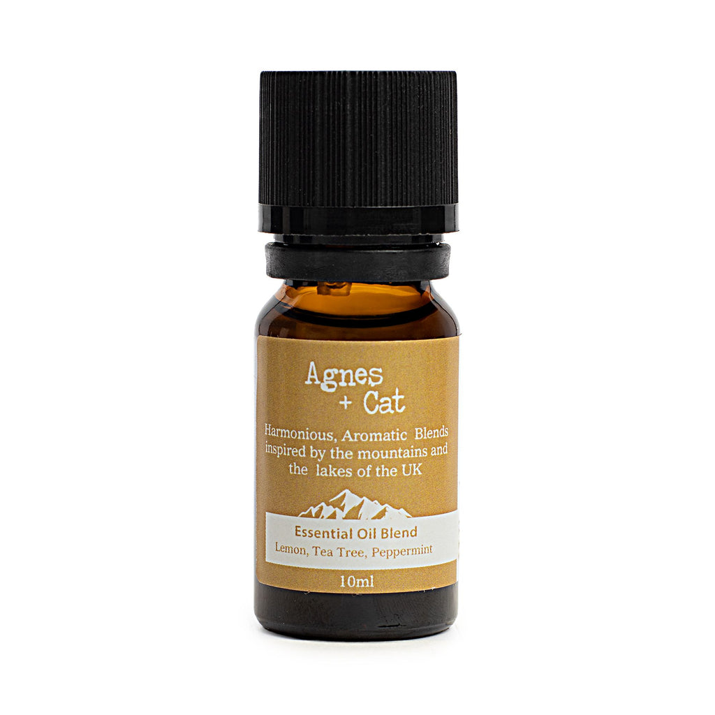 Agnes + Cat Essential Oil Blend – Windermere – Lemon, Tea Tree & Peppermint – essential oil blend, alternate product view 2