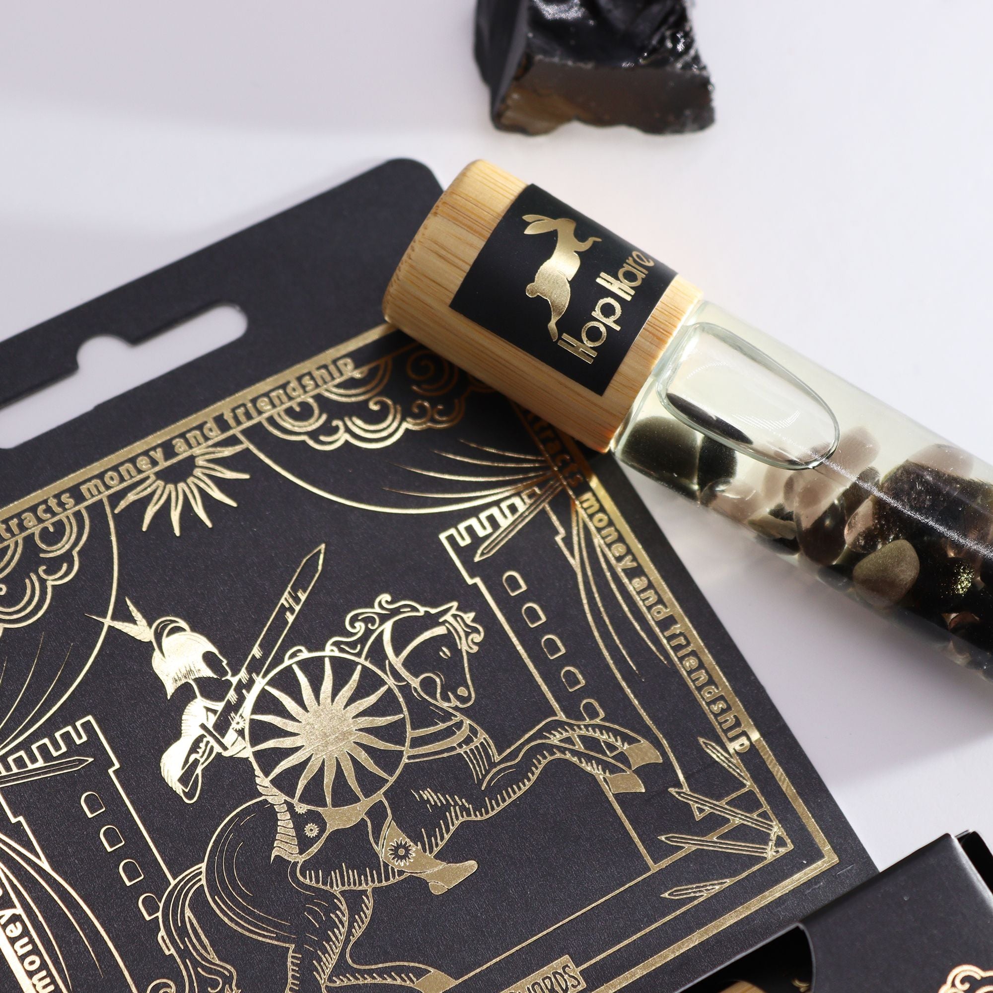 Tarot Roll On – The Knight – Aromatherapy Roll-On – aromatherapy roll-on, alternate product view 4