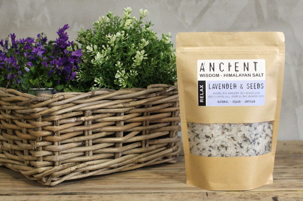 Himalayan Bath Salt Blend 500g – Relax – Bath Salts – bath salts, alternate product view 4
