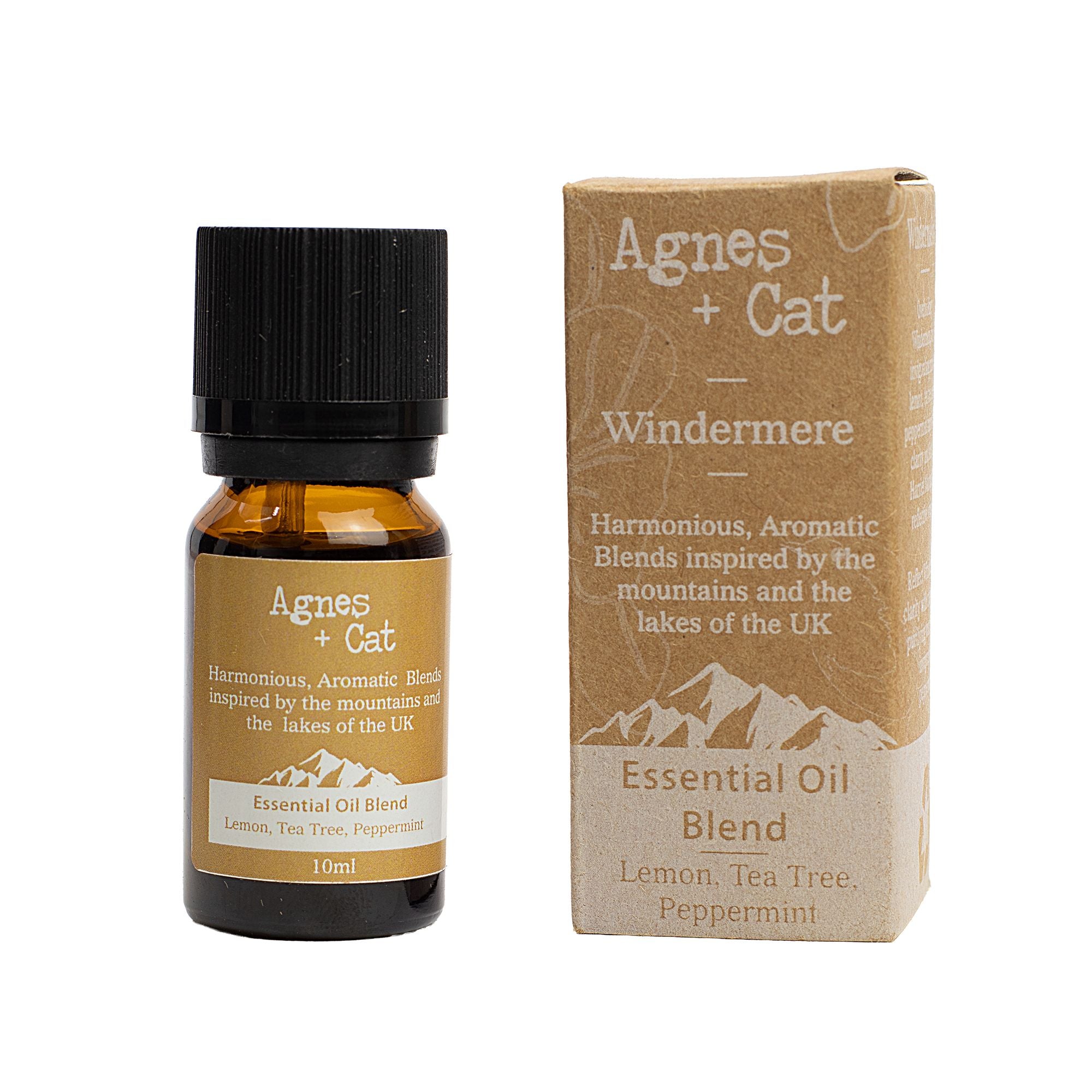 Agnes + Cat Essential Oil Blend – Windermere – Lemon, Tea Tree & Peppermint – essential oil blend, main product view
