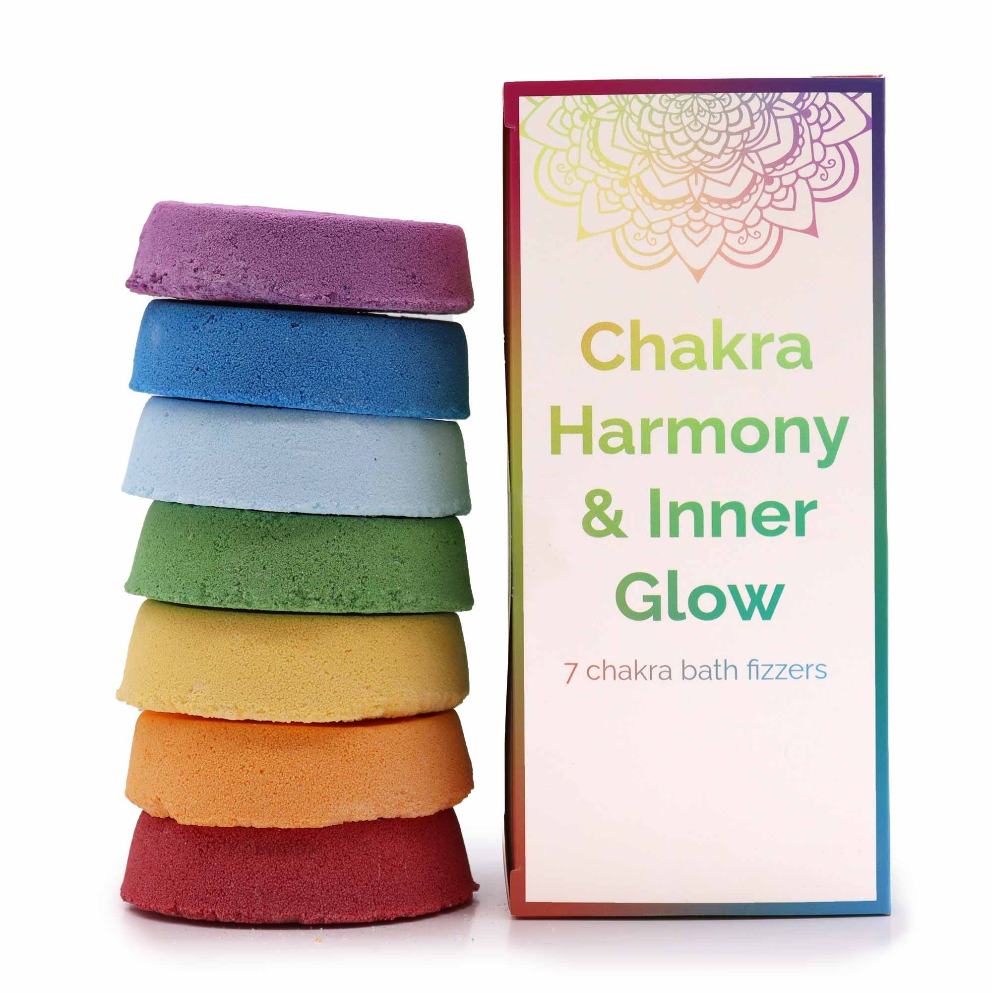 Chakra Bath Fizz – Large Box – Chakra Harmony & Inner Glow – Bath Bomb – bath bomb, alternate product view 3
